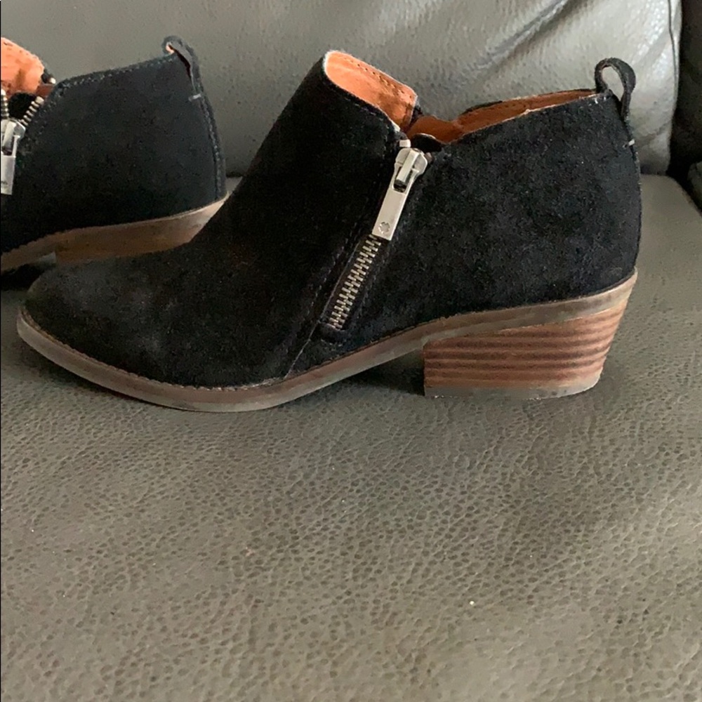 Lucky Brand Black Booties